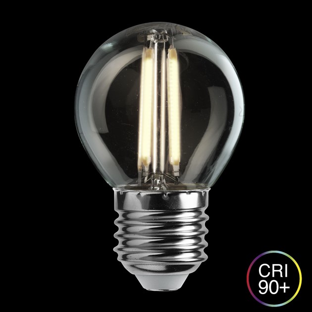 UNI-LEDISON klot klar E27 4W 2200K dimbar